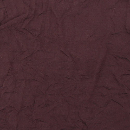 Saint Tropez Womens Brown   Basic Blouse Size L