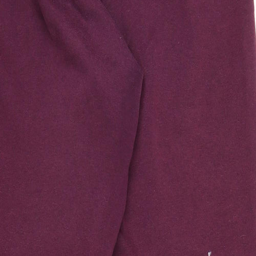 LA Gear Womens Purple   Sweatpants Trousers Size 12 L26 in