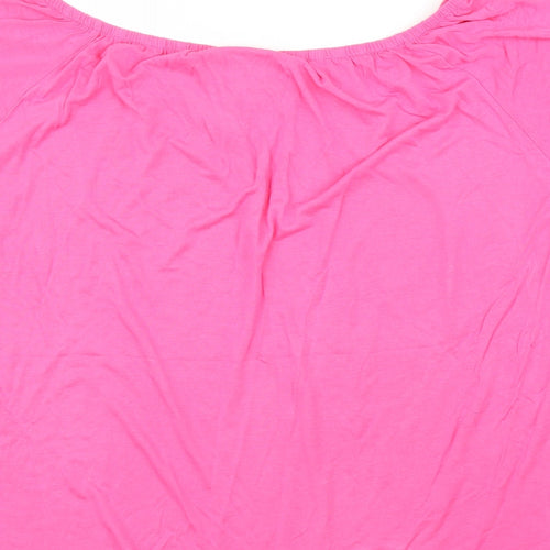 Be You Womens Pink   Basic Blouse Size 12