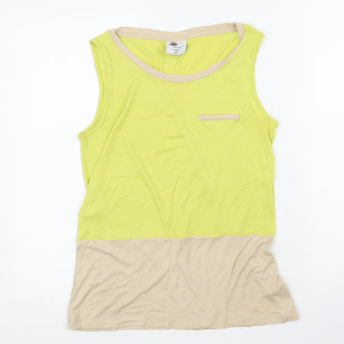 NEXT Womens Yellow   Basic Blouse Size 14