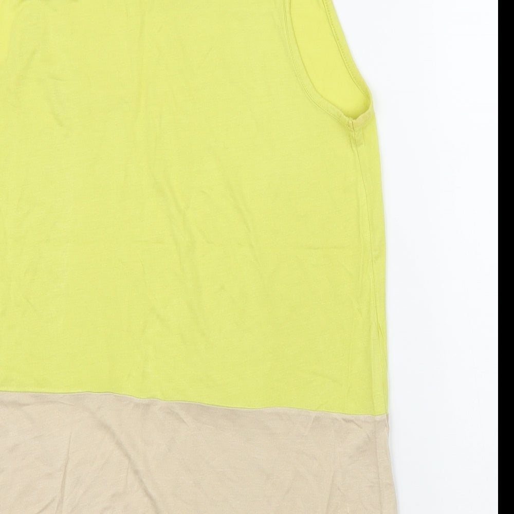 NEXT Womens Yellow   Basic Blouse Size 14