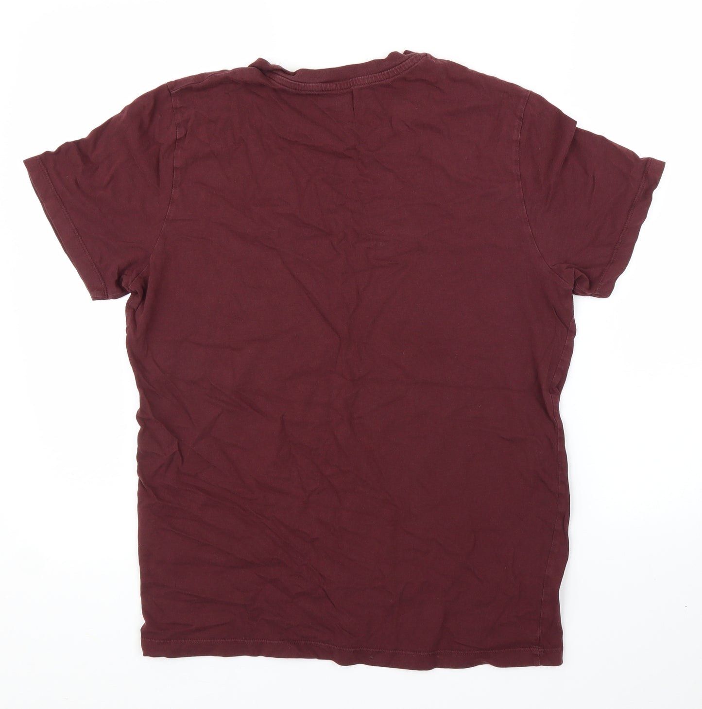 JACK & JONES Mens Purple    T-Shirt Size M