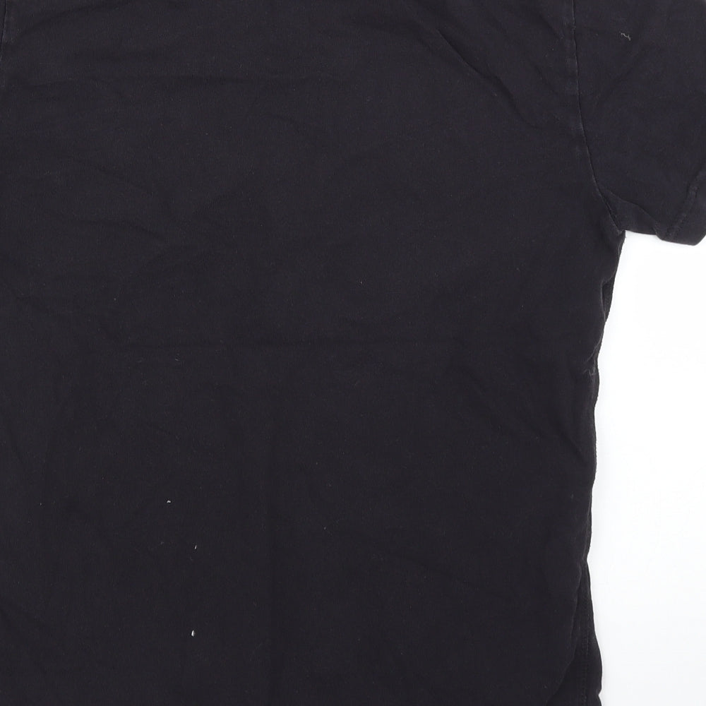 Superdry Mens Black    T-Shirt Size M