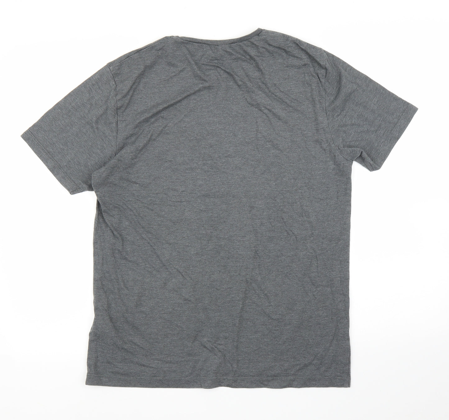 Topman Mens Grey    T-Shirt Size M