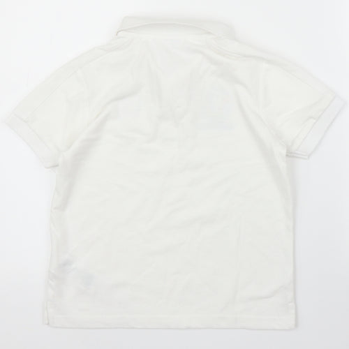 UEFA Euro 2020 Boys White   Basic Polo Size 9-10 Years  - Football
