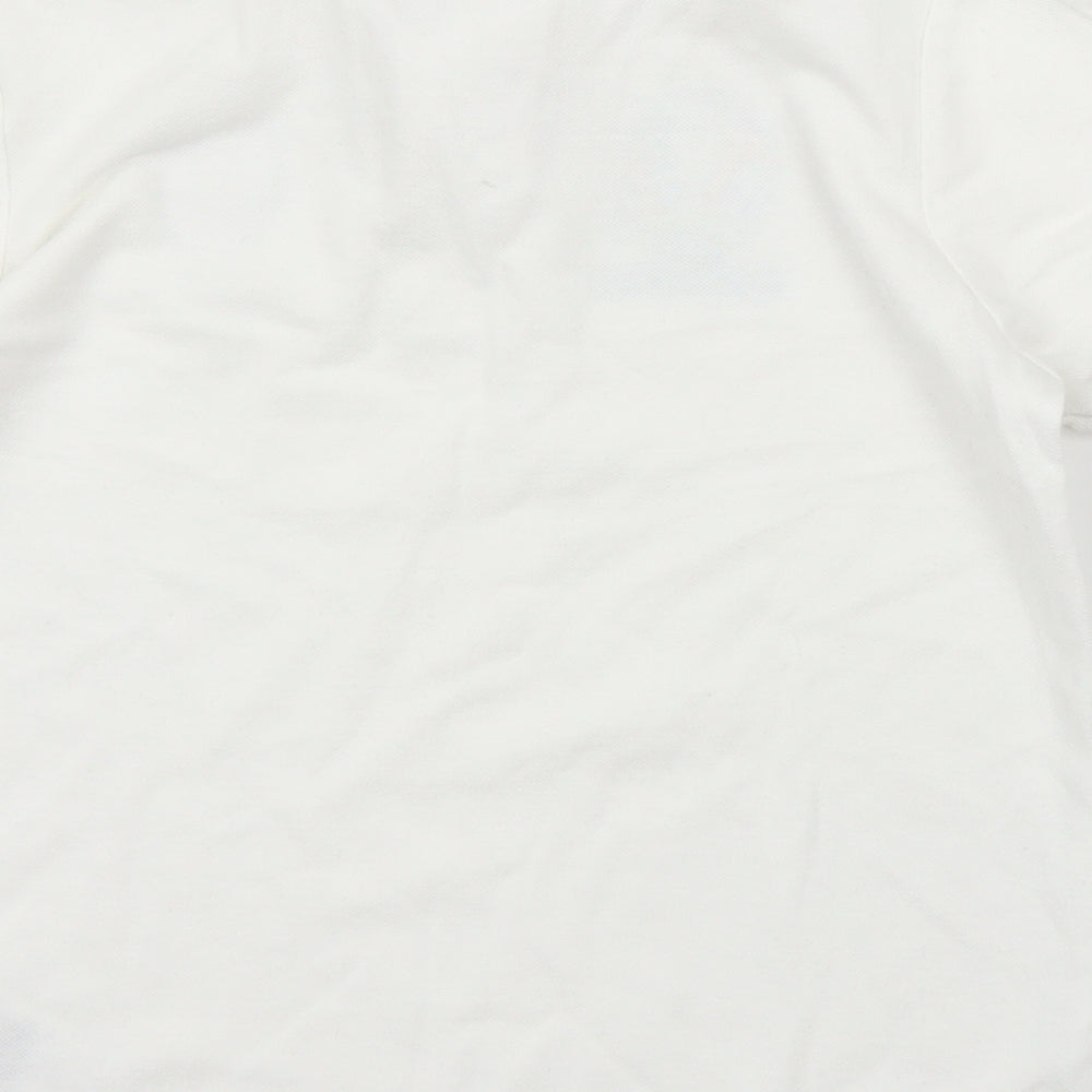 UEFA Euro 2020 Boys White   Basic Polo Size 9-10 Years  - Football