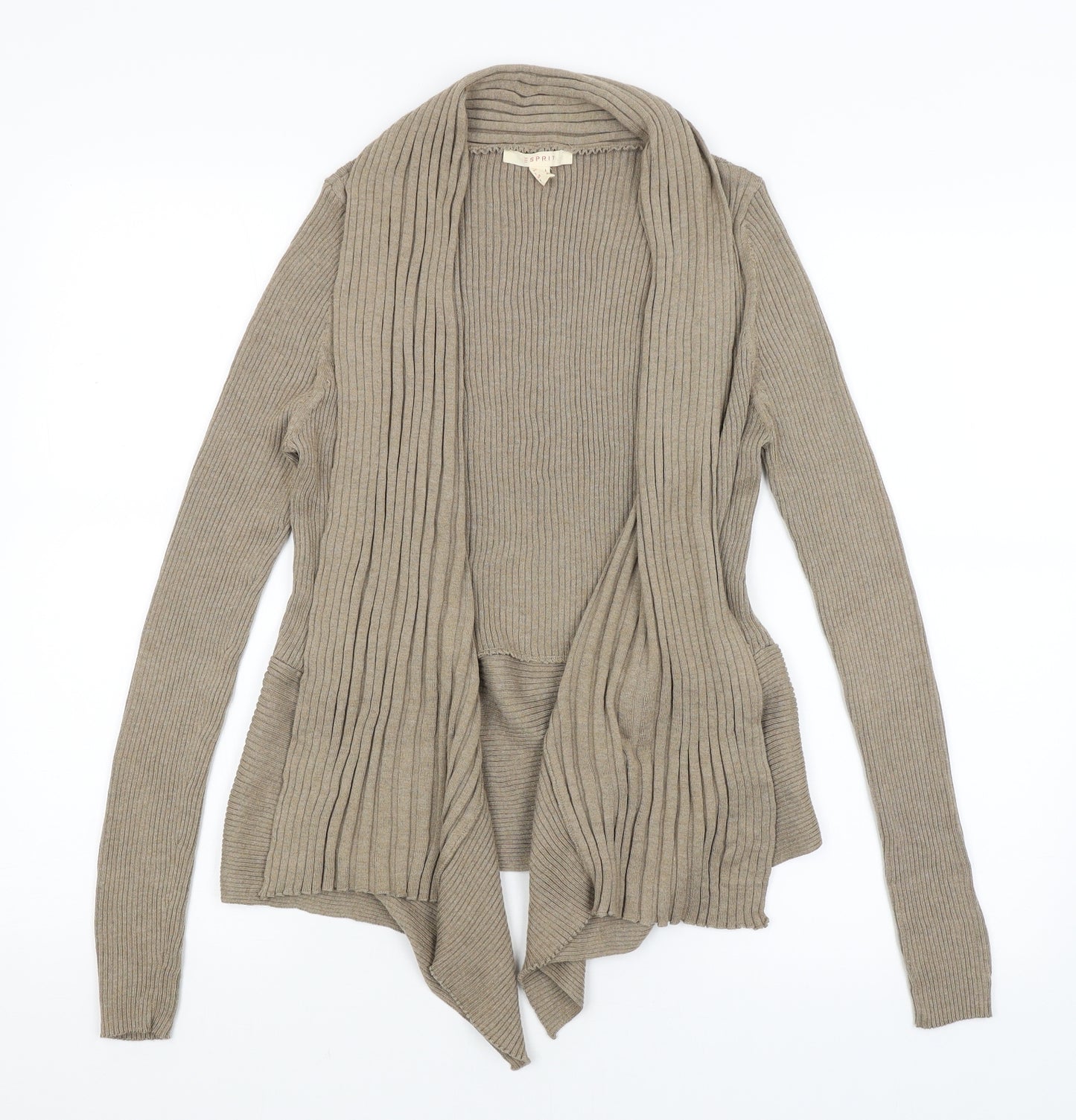 Espirit Womens Brown   Wrap Jumper Size L