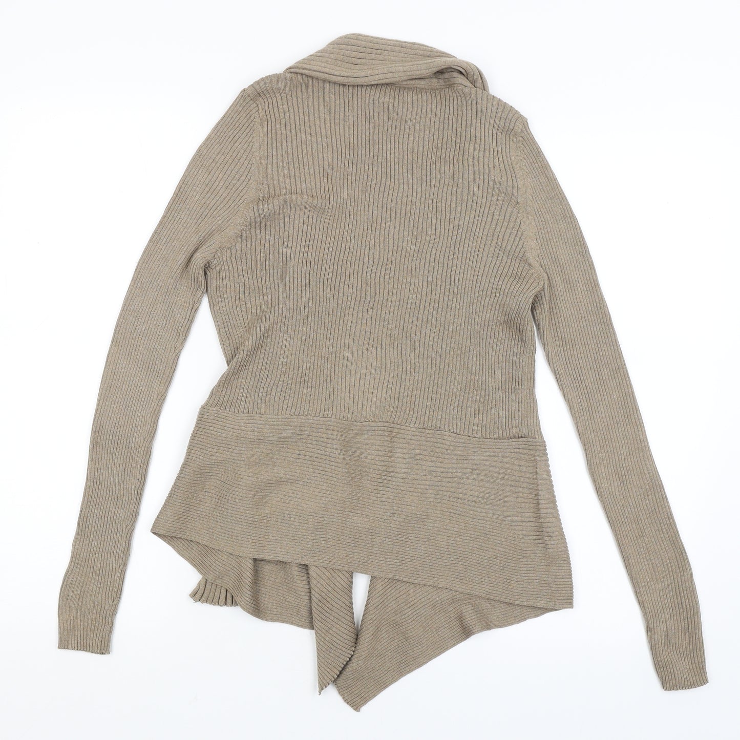 Espirit Womens Brown   Wrap Jumper Size L