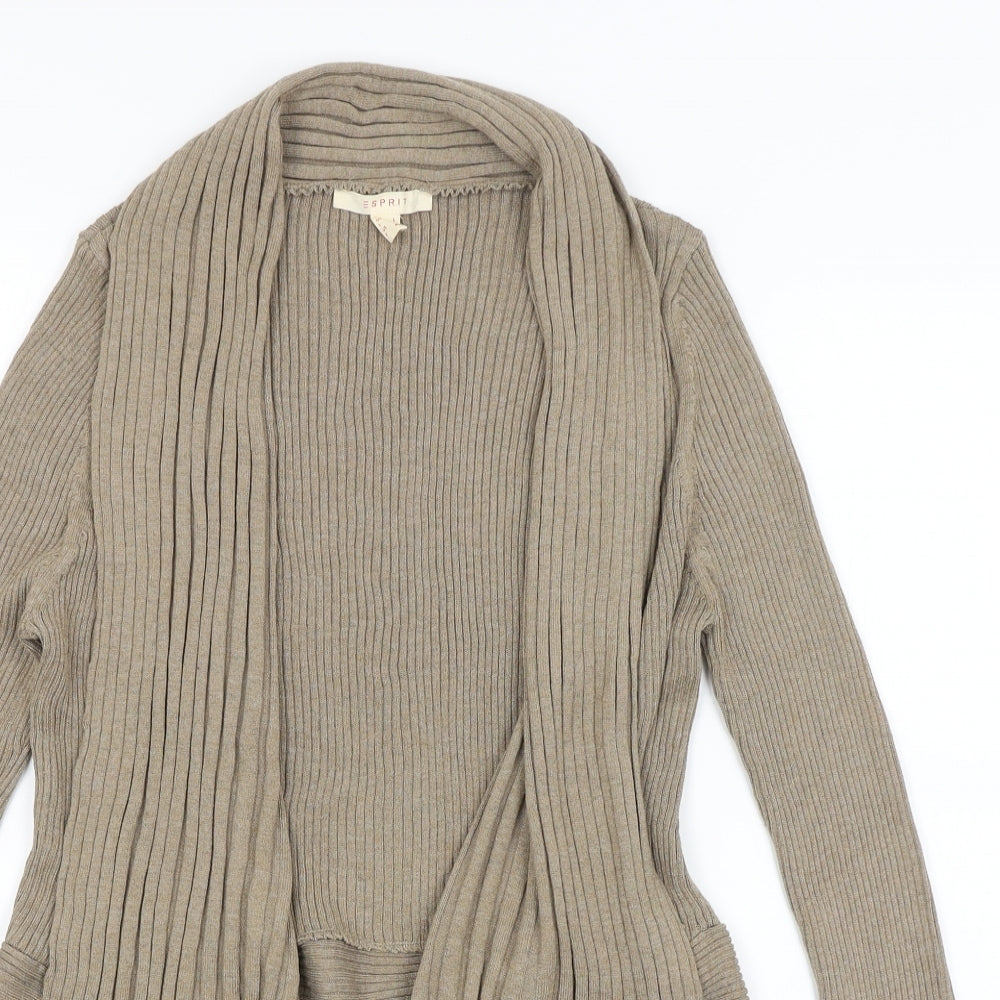 Espirit Womens Brown   Wrap Jumper Size L