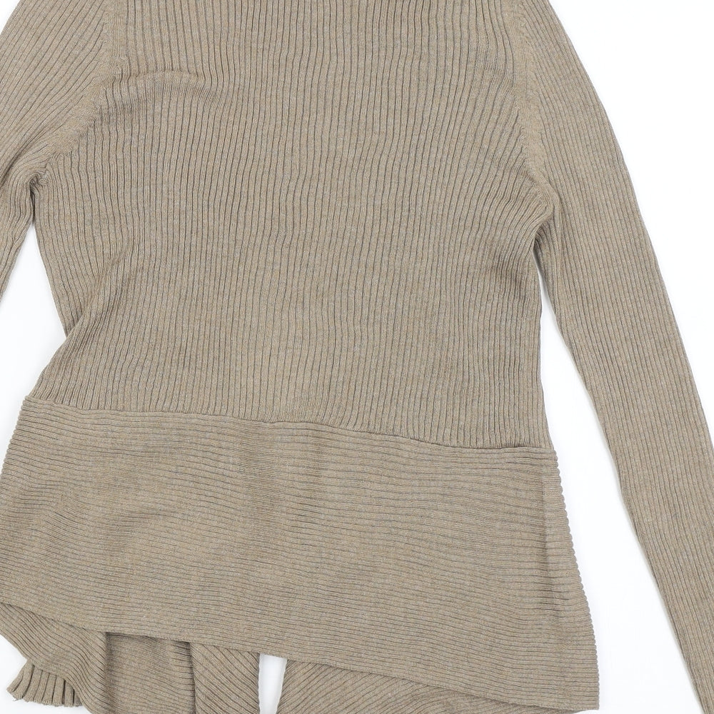 Espirit Womens Brown   Wrap Jumper Size L