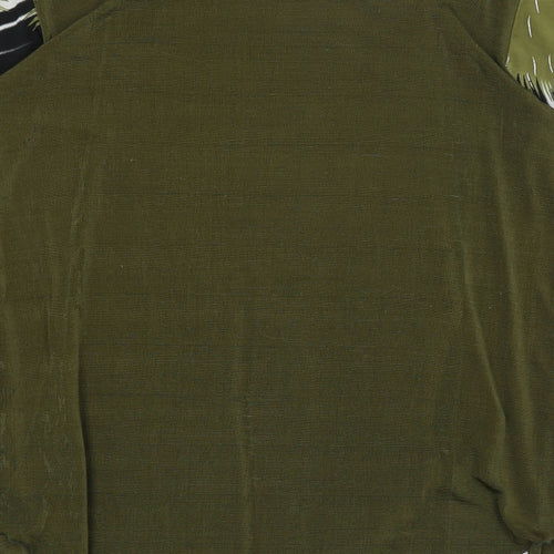 Preworn Womens Green   Basic Blouse Size M
