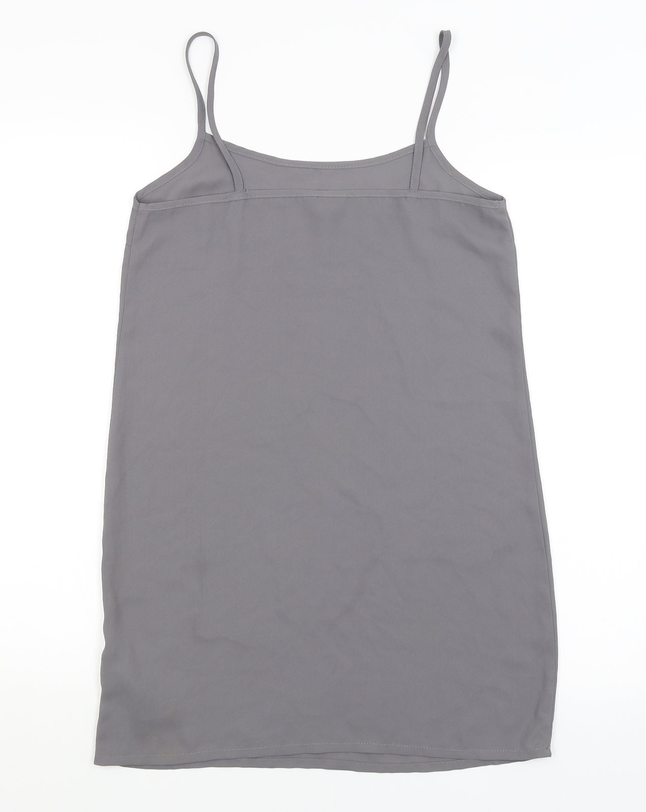 Topshop Womens Grey   Camisole Tank Size 8