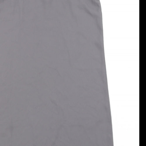Topshop Womens Grey   Camisole Tank Size 8