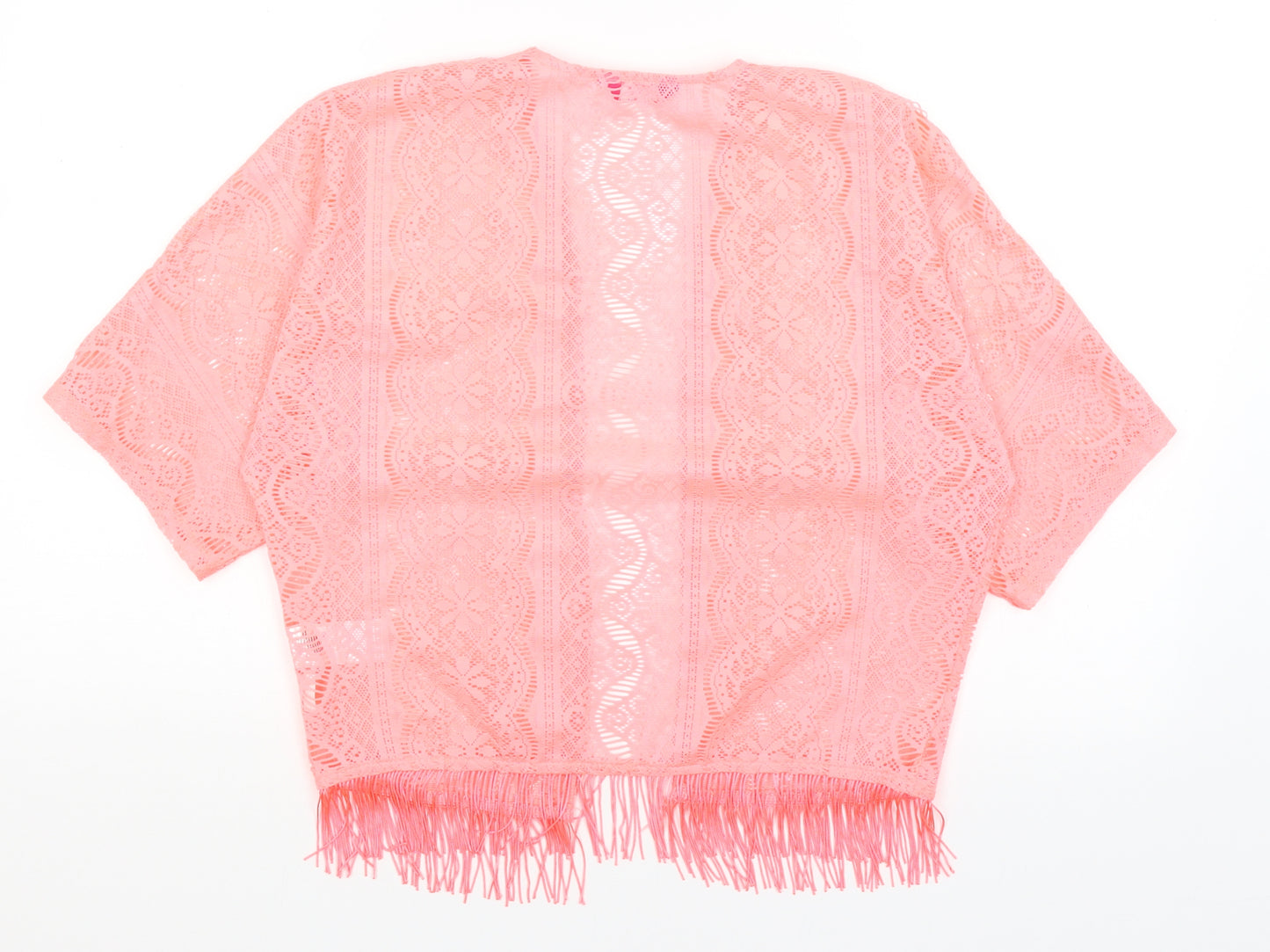 Young Dimension Girls Pink   Wrap Jumper Size 11-12 Years