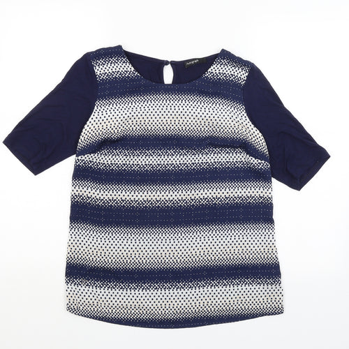 Autograph Womens Blue   Basic Blouse Size 8