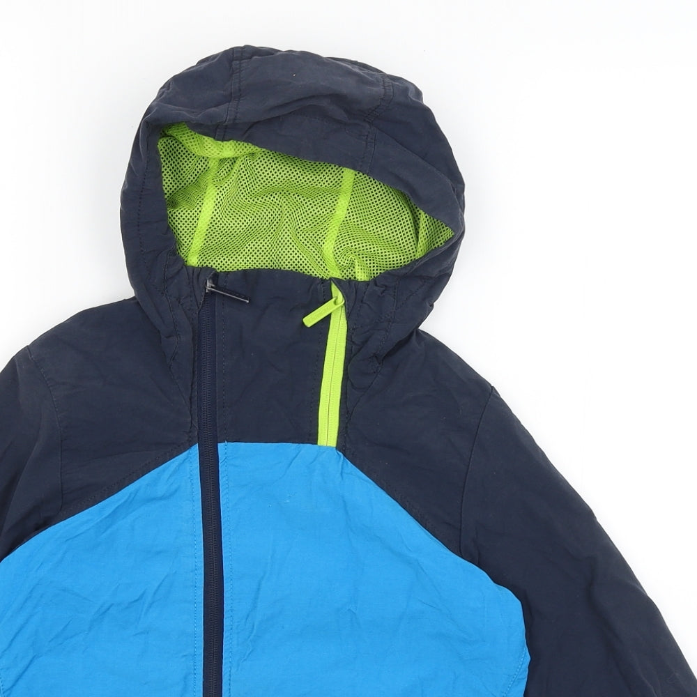 Bench Boys Blue   Rain Coat Coat Size 7-8 Years