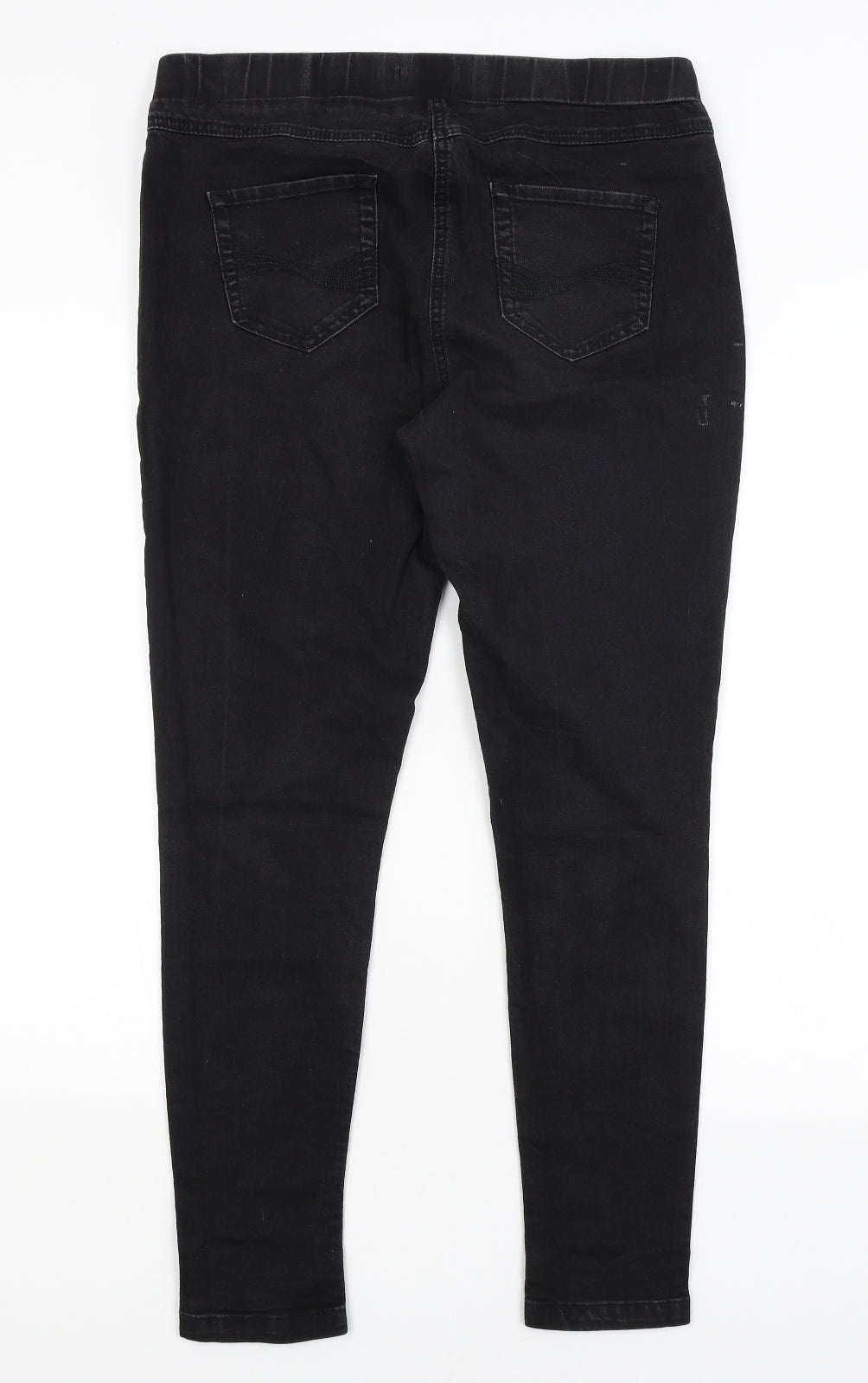 TU Womens Black   Jegging Jeans Size 14 L26 in