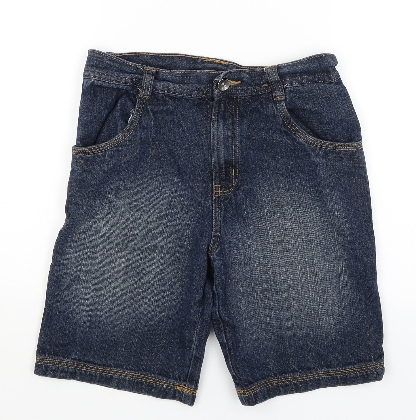 George Boys Blue   Bermuda Shorts Size 10-11 Years