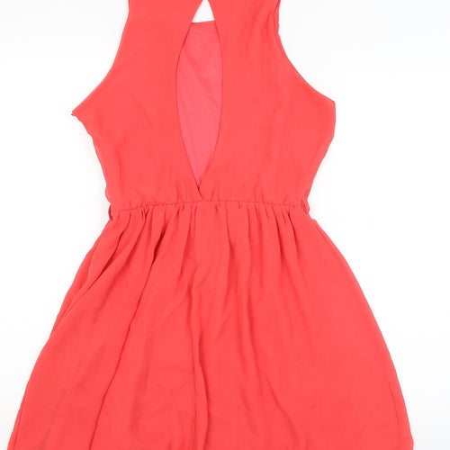 Rare Womens Red   Fit & Flare  Size 10