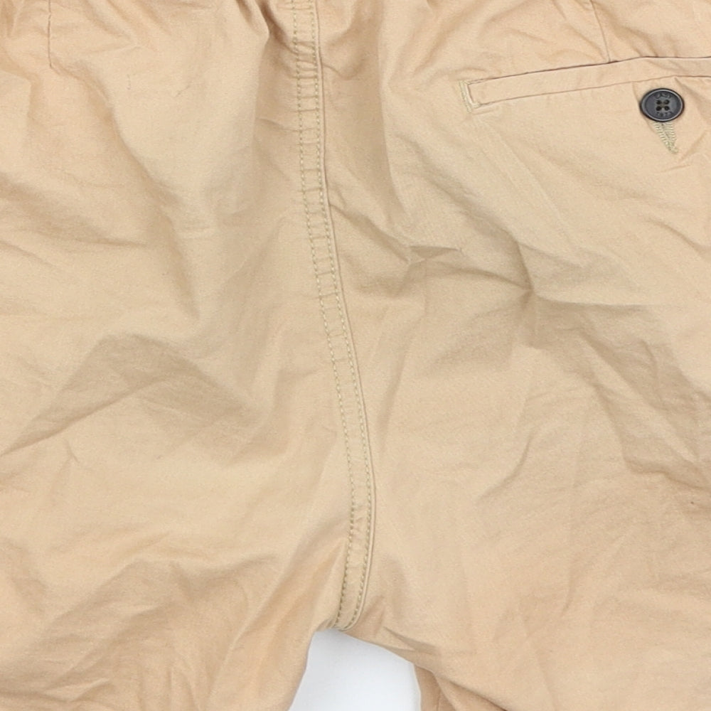Easy Mens Beige   Chino Shorts Size L