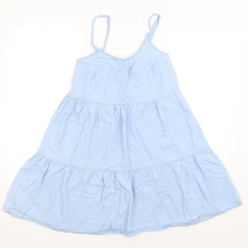 Denim Co Womens Blue   A-Line  Size 4