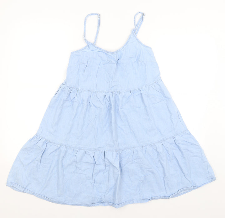 Denim Co Womens Blue   A-Line  Size 4