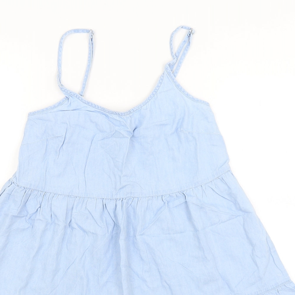 Denim Co Womens Blue   A-Line  Size 4