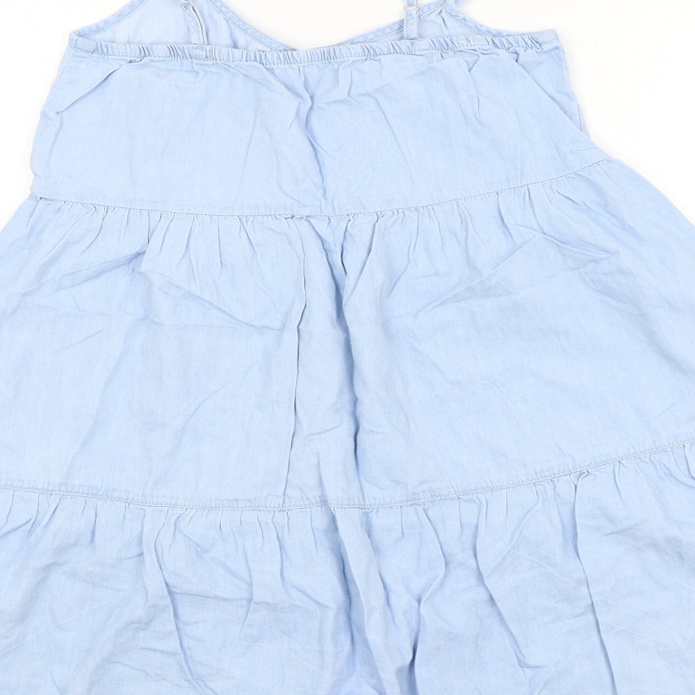 Denim Co Womens Blue   A-Line  Size 4