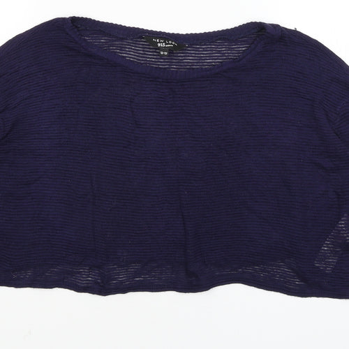 New Look Girls Blue   Cropped T-Shirt Size 12-13 Years