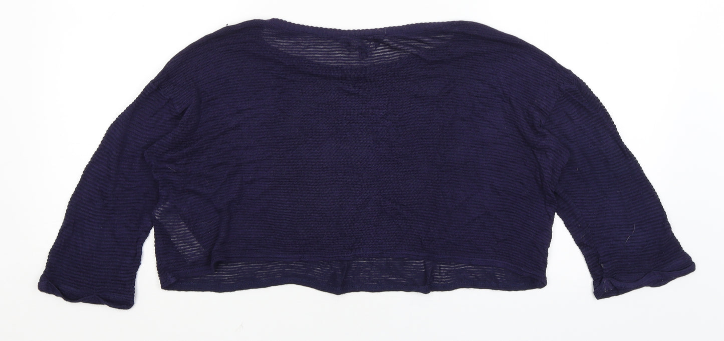 New Look Girls Blue   Cropped T-Shirt Size 12-13 Years
