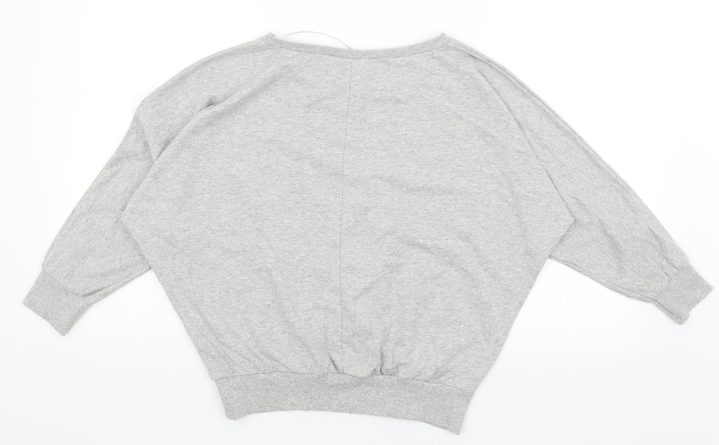 Atmosphere Womens Grey   Pullover Jumper Size 8  - Union Jack Hearts