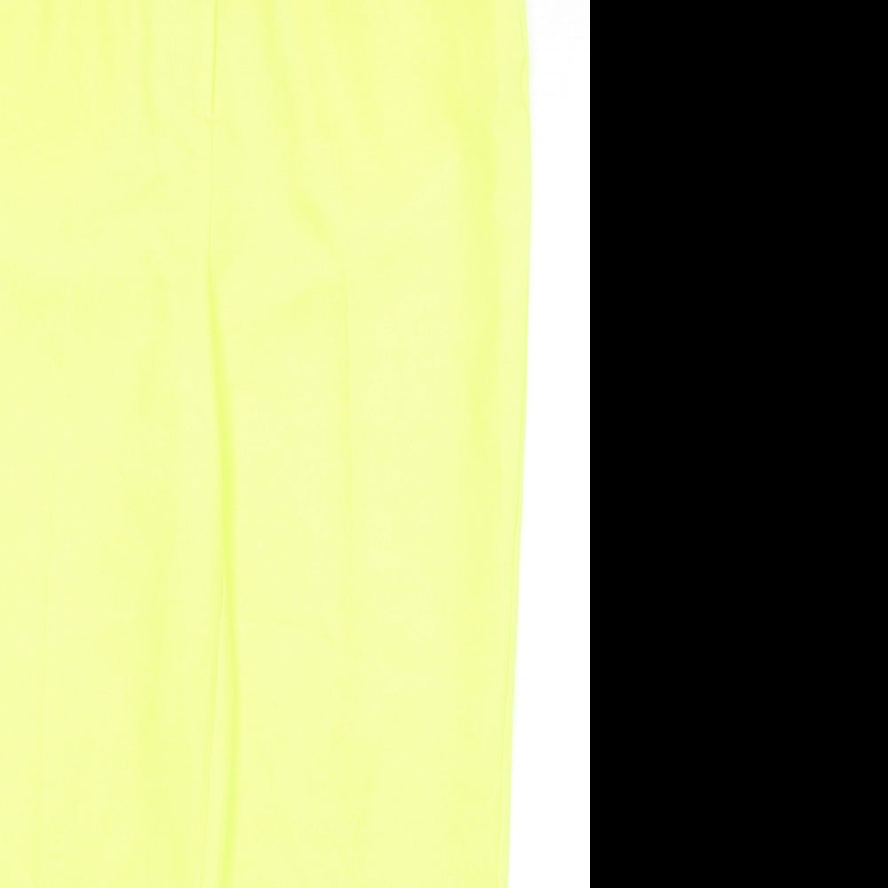 River Island Womens Yellow   Trousers  Size 14 L26 in