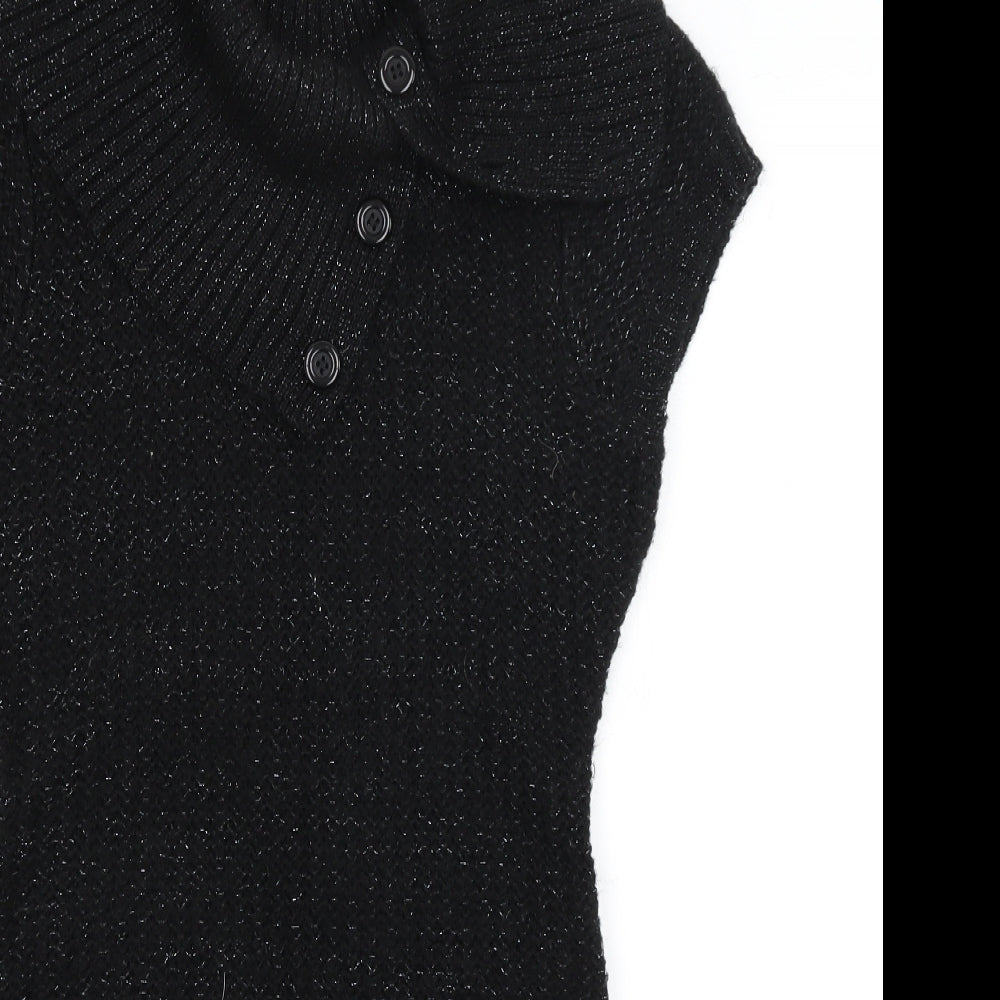 Matalan Girls Black   Jumper Dress  Size 12-13 Years