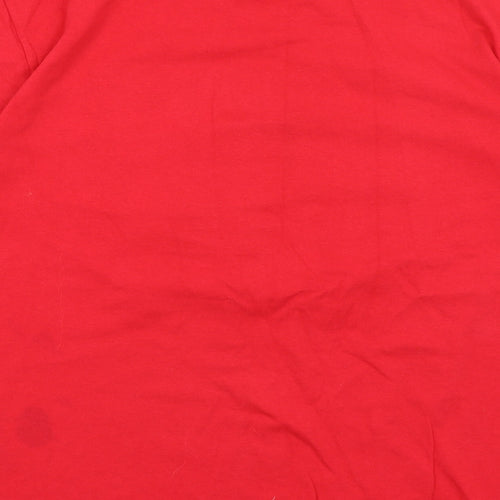MC CC Sportswear Mens Red    T-Shirt Size M  - Love My Country