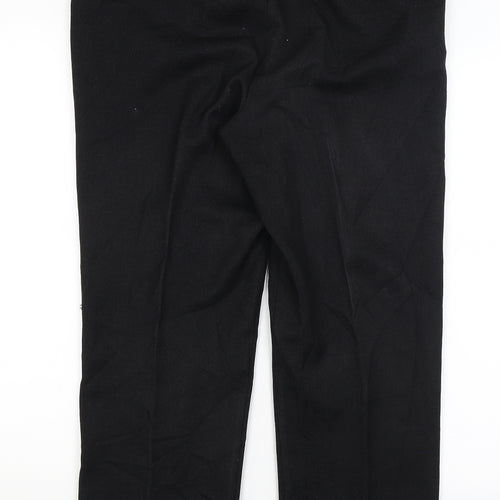 Papaya Womens Black   Trousers  Size 10 L26.5 in