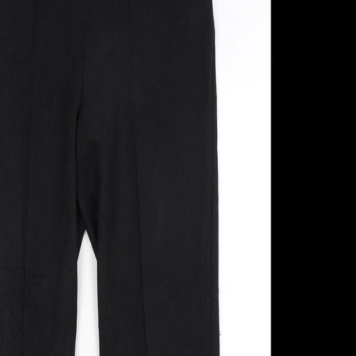Papaya Womens Black   Trousers  Size 10 L26.5 in