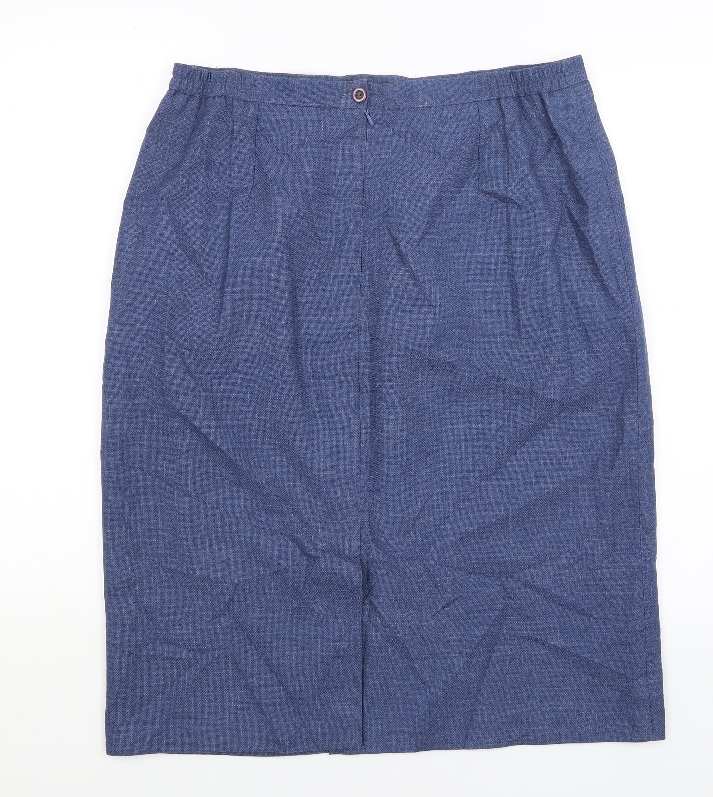 Holmewood Womens Blue   A-Line Skirt Size 18