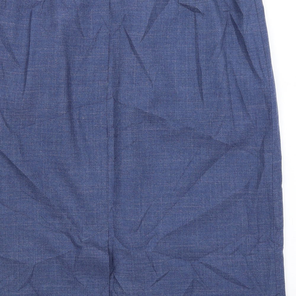 Holmewood Womens Blue   A-Line Skirt Size 18