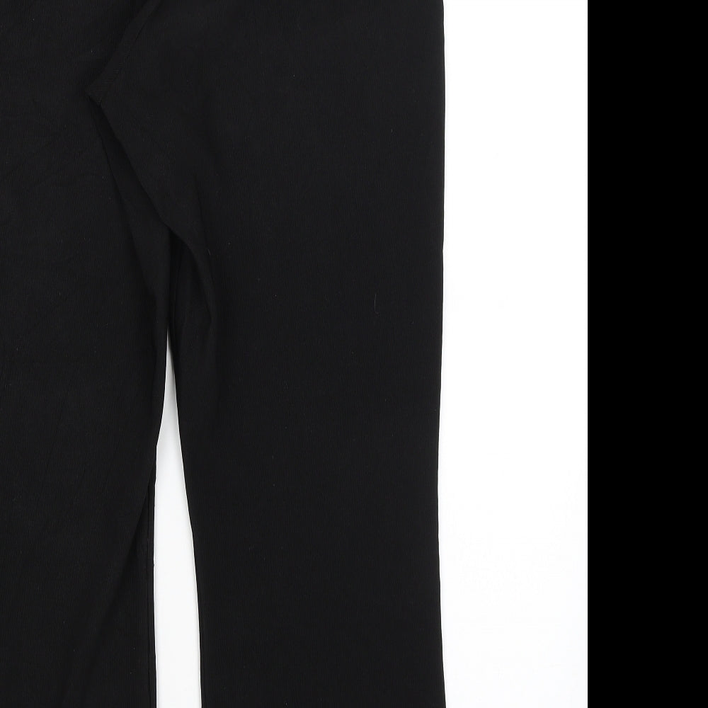 BM Collection Womens Black   Trousers  Size 16 L27 in