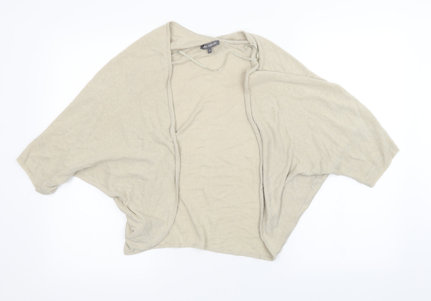 Laura Ashley Womens Beige  Knit Cardigan Jumper Size M