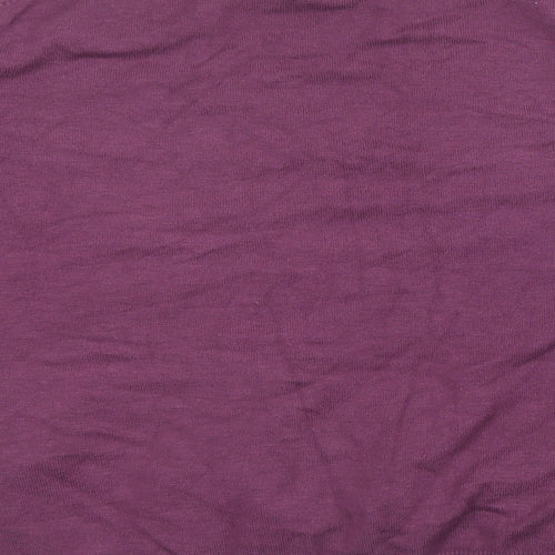 Marks and Spencer Womens Purple  Knit Pullover Sweatshirt Size 22  - with stretch