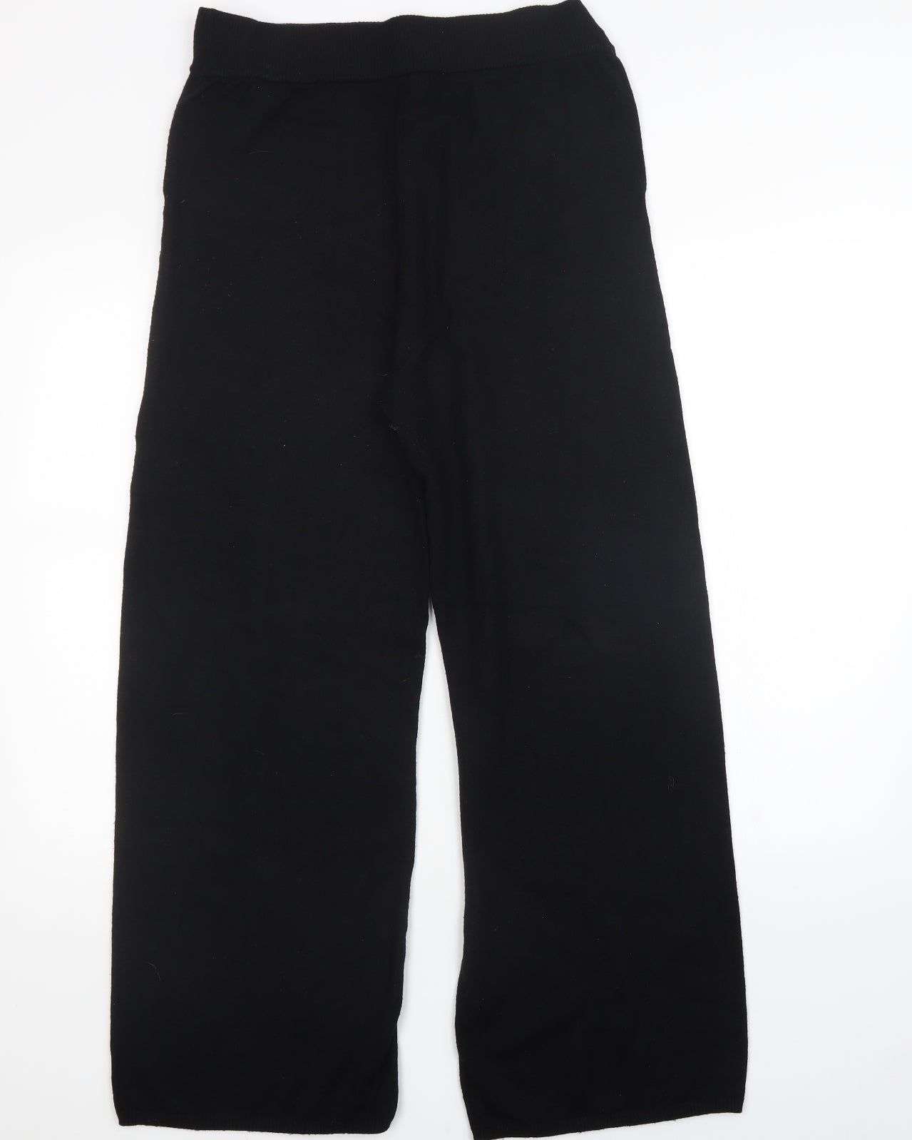 F&F Womens Black  Knit  Lounge Pants Size 14