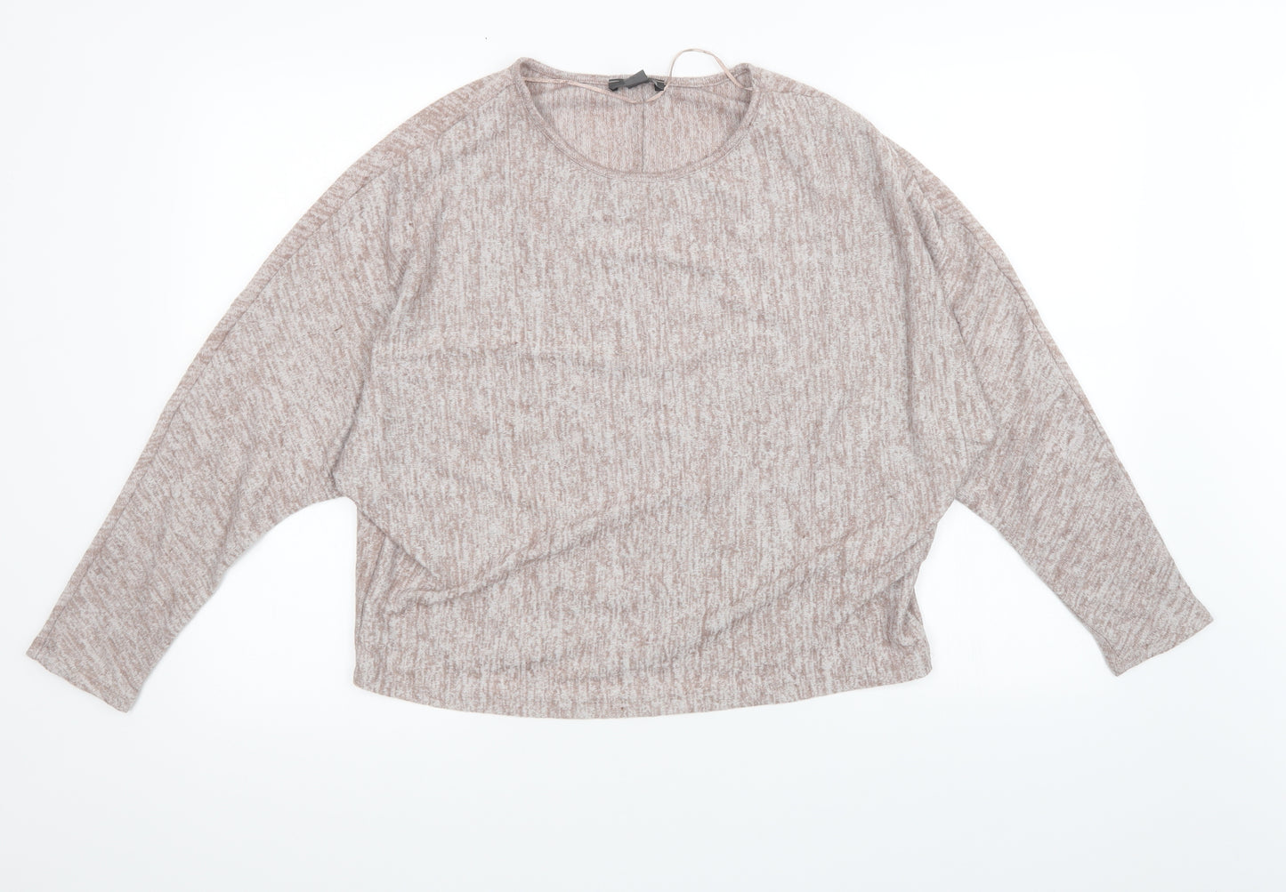 Primark Womens Brown  Knit Pullover Sweatshirt Size XS