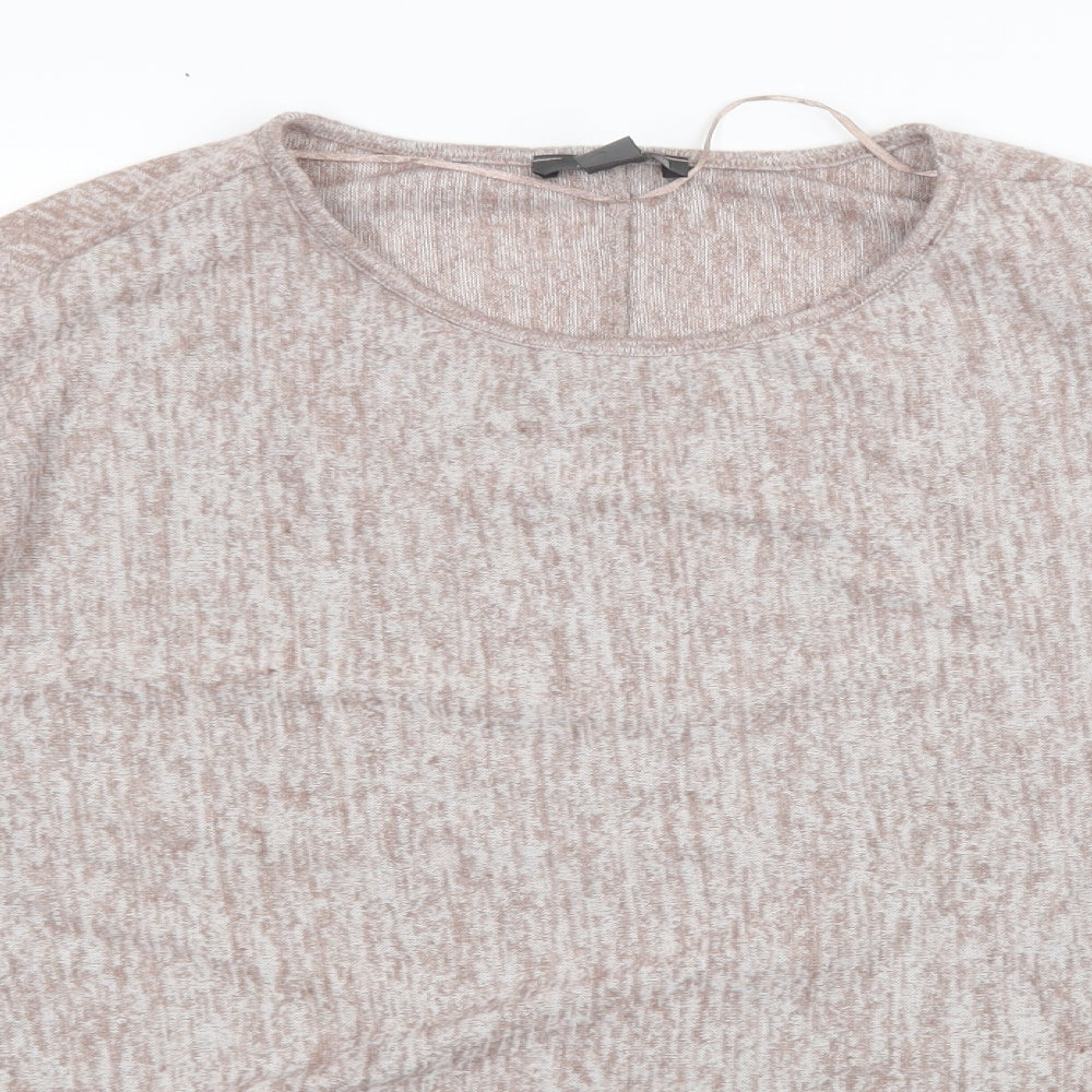 Primark Womens Brown  Knit Pullover Sweatshirt Size XS
