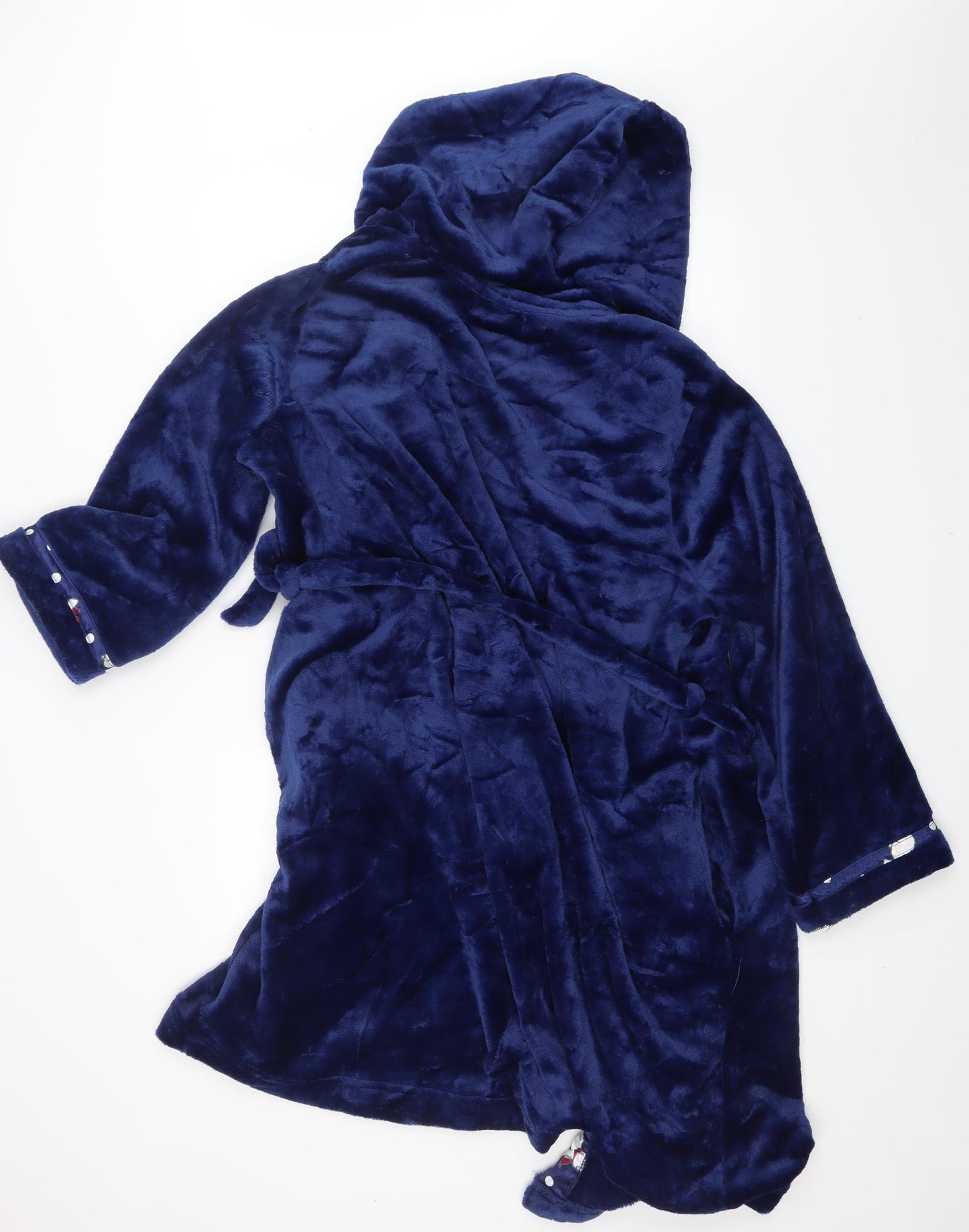 Indigo Sky Womens Blue  Fleece  Gown Size 20