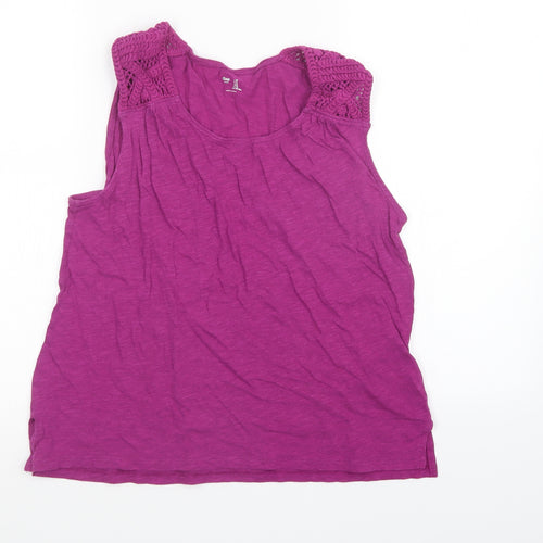 Gap Womens Purple   Basic Tank Size M