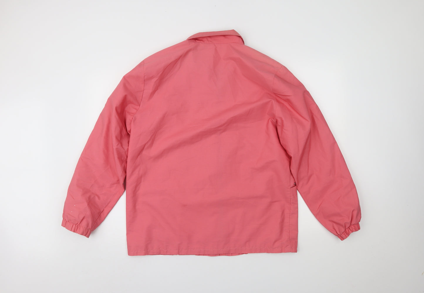 Preworn Womens Pink   Overcoat Coat Size 14