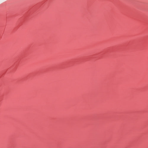 Preworn Womens Pink   Overcoat Coat Size 14