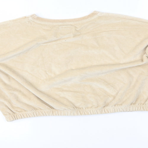 George Girls Beige   Top Pyjama Top Size 13-14 Years  - CHRISTMAS