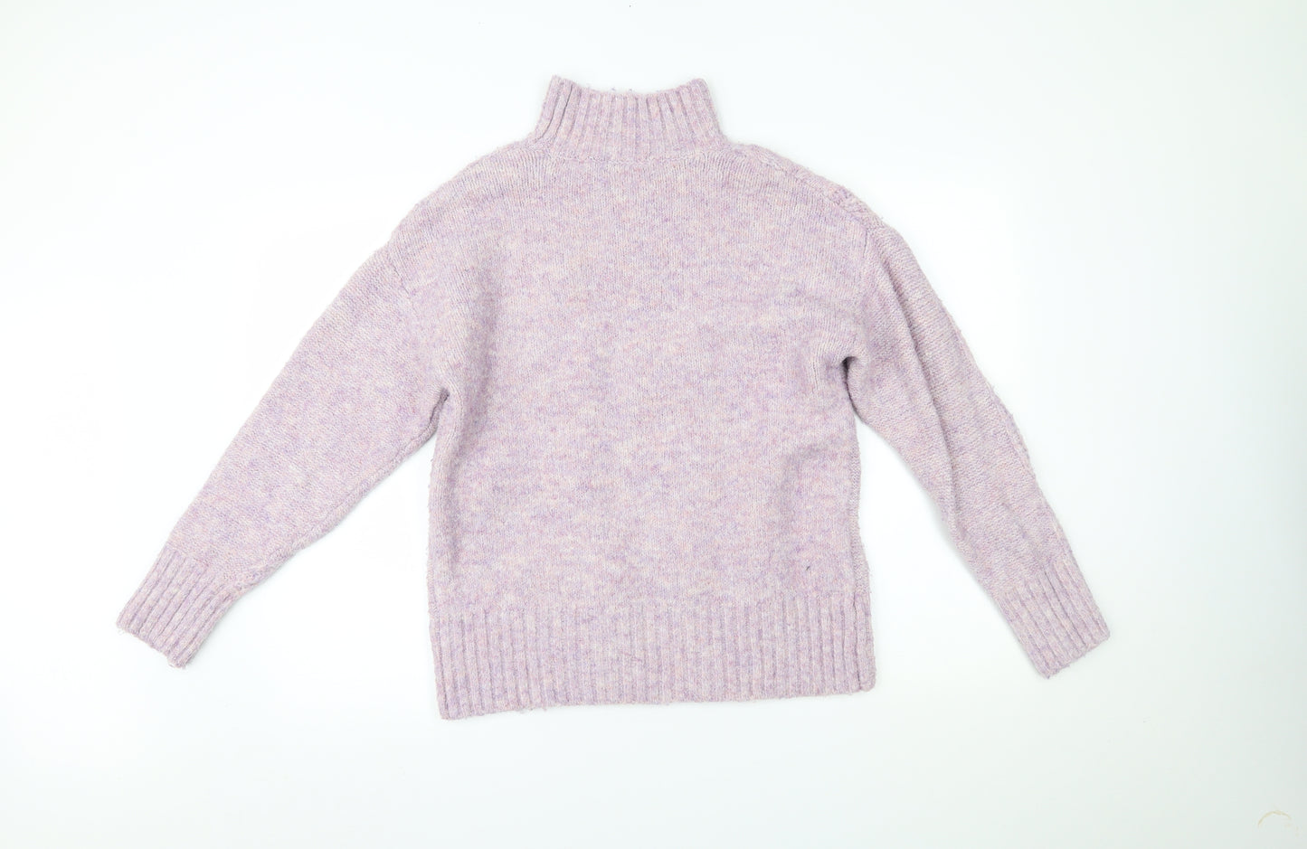 TU Womens Purple   Henley Jumper Size S